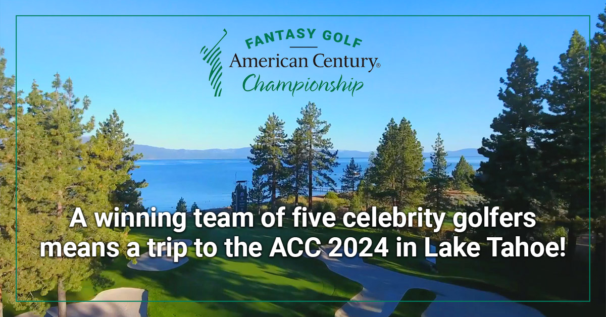 American Century Celebrity Golf Championship Tournament – American Century  Celebrity Golf Championship Tournament at Edgewood, South Lake Tahoe, Nevada